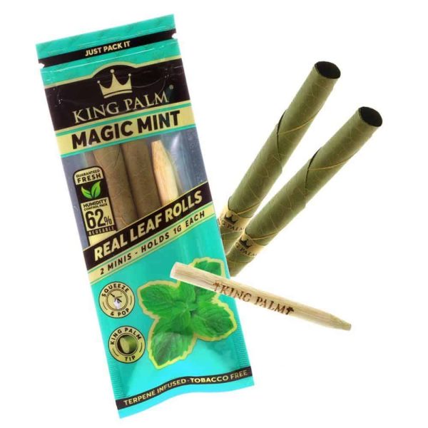King Palm Wraps - Slim Rolls - Magic Mint - Image 2