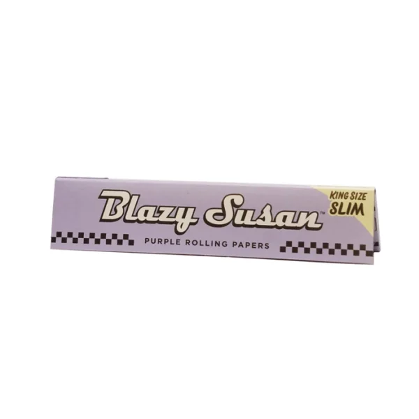 Blazy Susan Purple Rolling Papers - King Size Slim