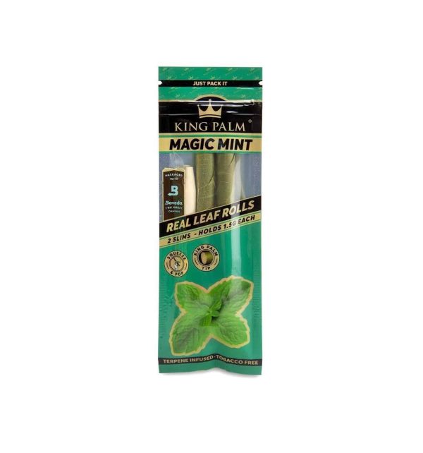 King Palm Wraps - Slim Rolls - Magic Mint