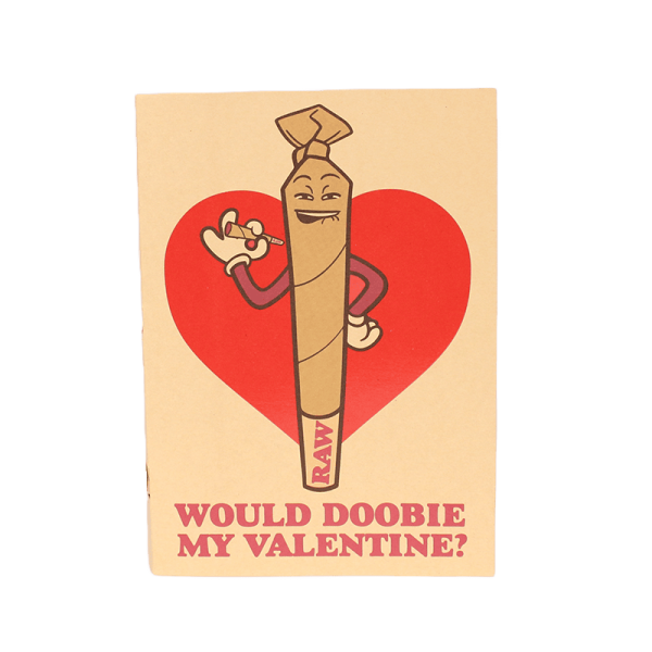 RAW Doobie Valentines Day Card