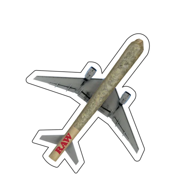 RAW Sticker: Fly High