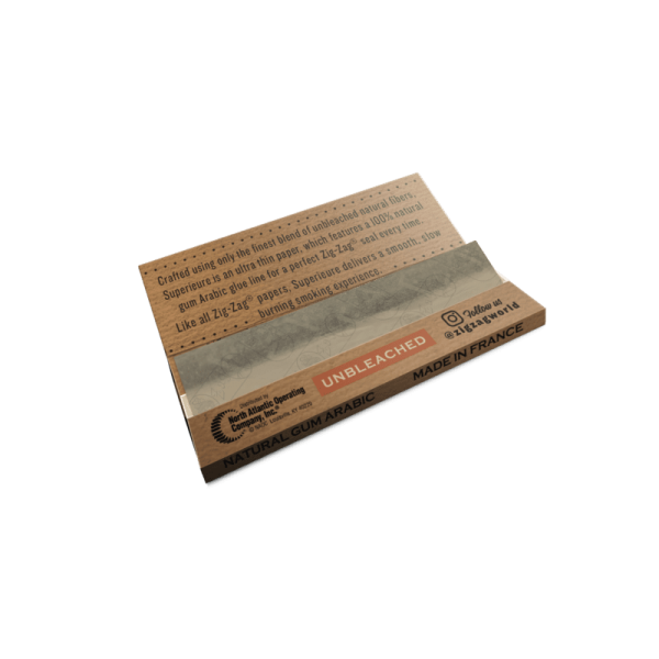 Zig Zag Unbleached Rolling Papers - 1¼ - Image 2