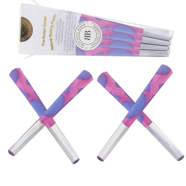 Beautiful Burns 8-Pack Designer Cones - Bubblegum Lava - Image 2