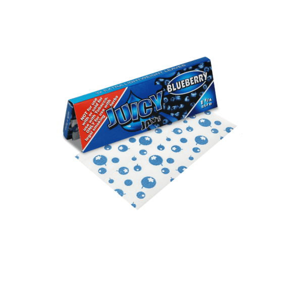 Juicy Jay's Rolling Papers - 1¼ - Blueberry - Image 2