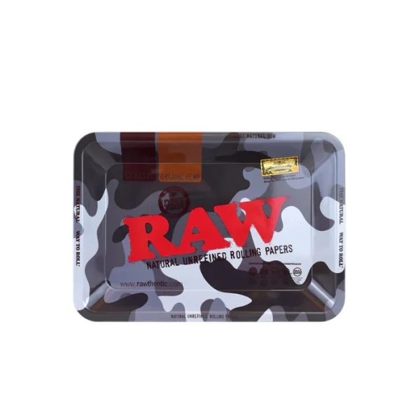 RAW Mini Rolling Tray - Urban Camo